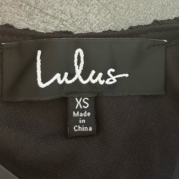 Lulu’s Thinking of You Black Lace Sleeveless Shift Dress - Picture 6 of 8